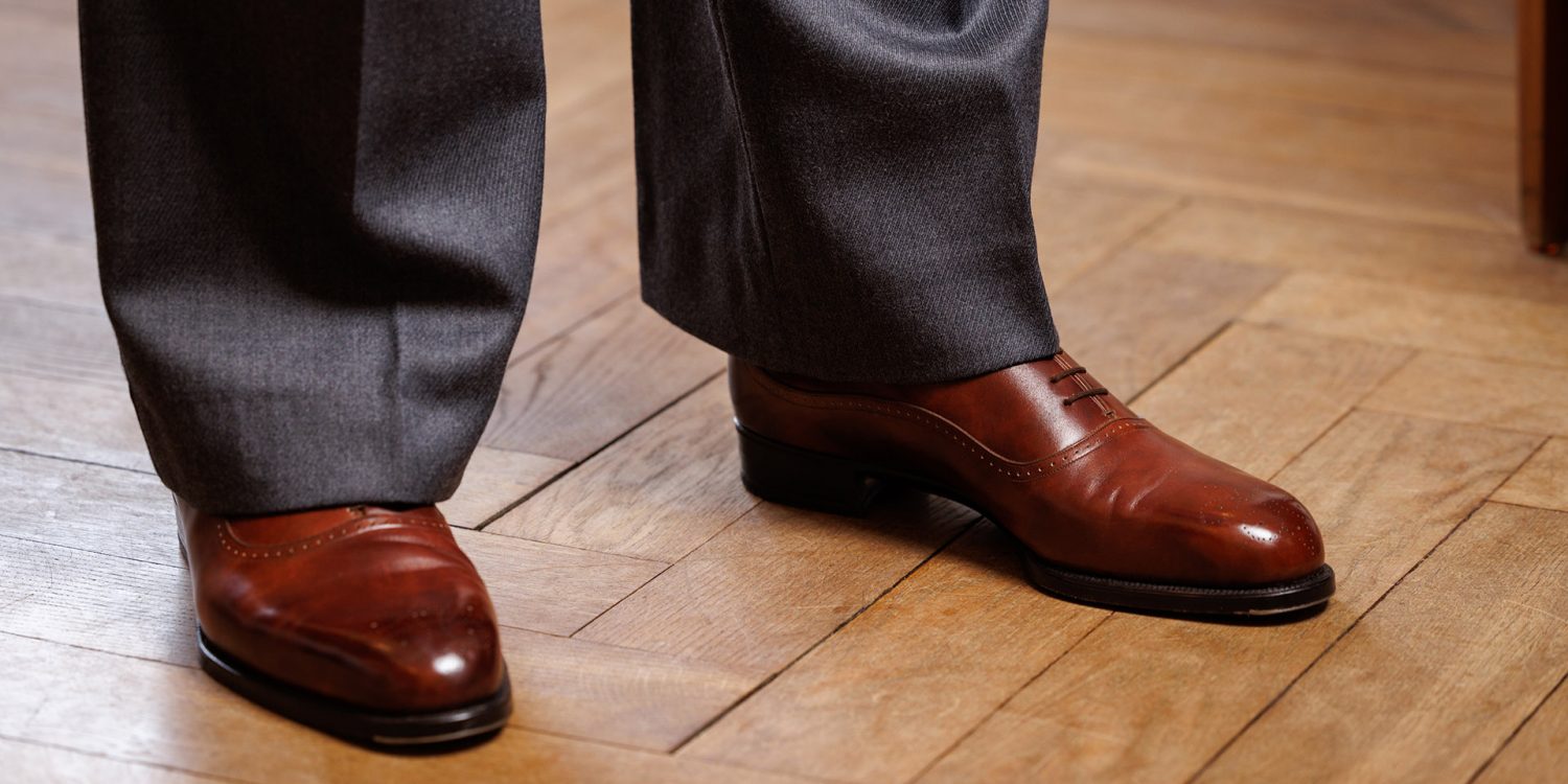 Handgefertigte Maßschuhe von Schuhmacher Korbinian Ludwig Heß