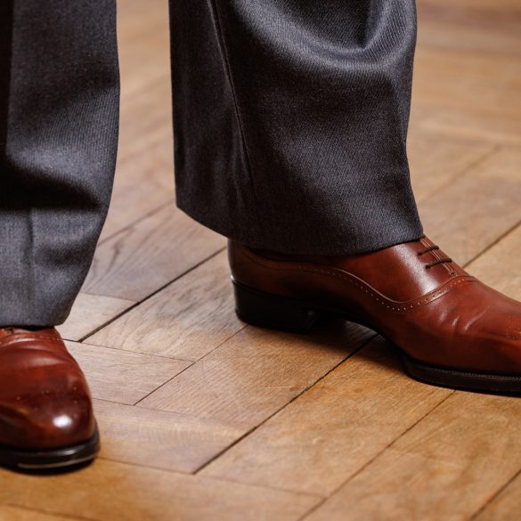 Handgefertigte Maßschuhe von Schuhmacher Korbinian Ludwig Heß