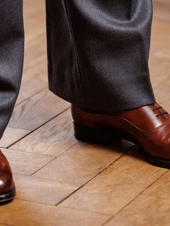 Handgefertigte Maßschuhe von Schuhmacher Korbinian Ludwig Heß