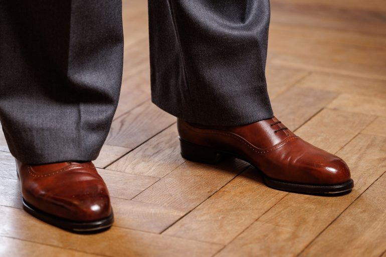 Handgefertigte Maßschuhe von Schuhmacher Korbinian Ludwig Heß