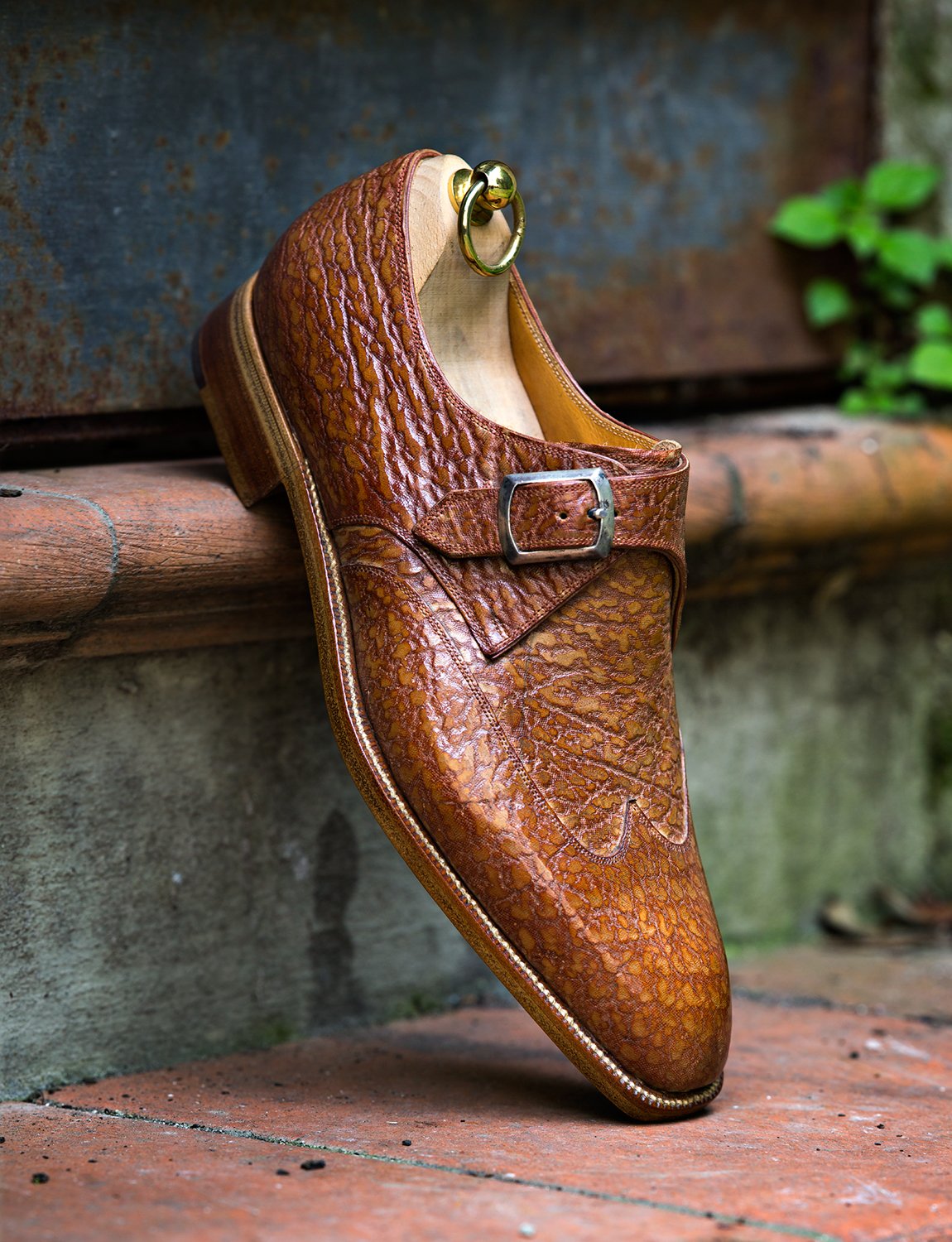 Stefano Bemer Shark Maßschuh in eleganter italienischer Form